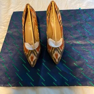 Sam Edelman shoes platform for women size 12 m color brown black new